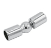 Соединитель штанги (915 PC) произвольный угол штанга Ø19 мм полированный хром
