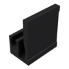Профиль-упор на стену (716 BLC) L=2200 алюминий Черный мат