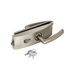 Замок (87-1 SNP) с нажимной ручкой притвором Алюминий под SSS
