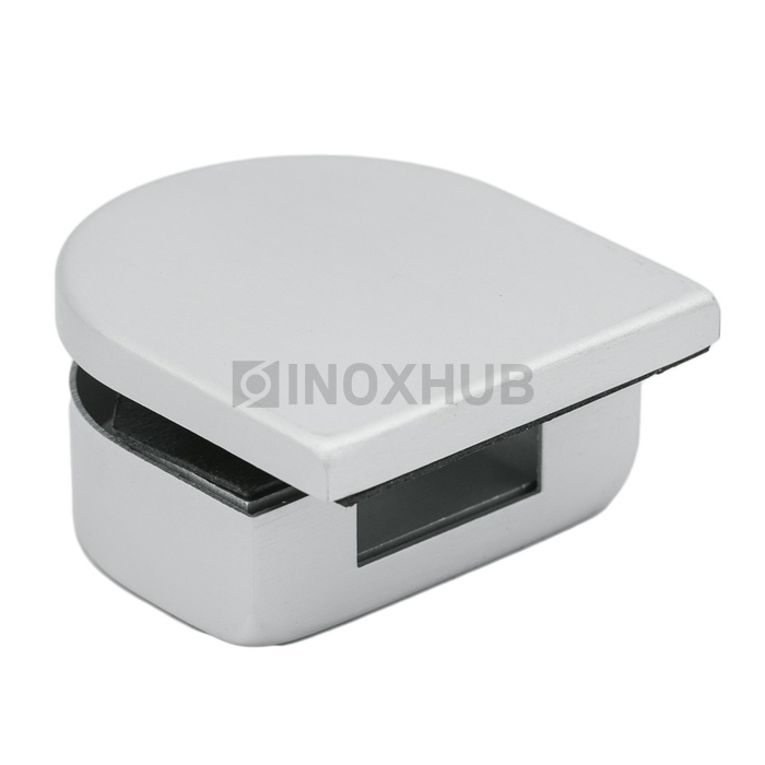 Ответная часть (86-3 AL) на стекло  Анодированый алюминий