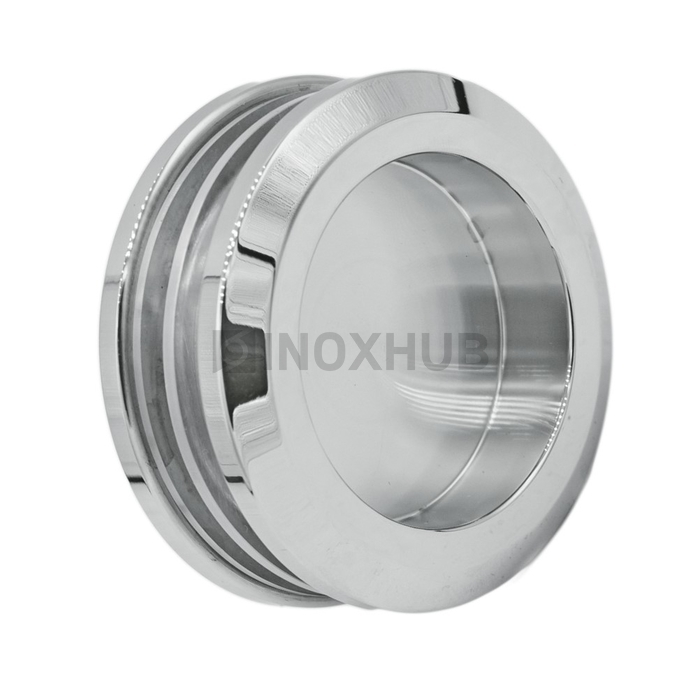 Ручка для раздвижной двери (065 SSS)  стекло 8.0-12.0 мм нерж. сталь матовая