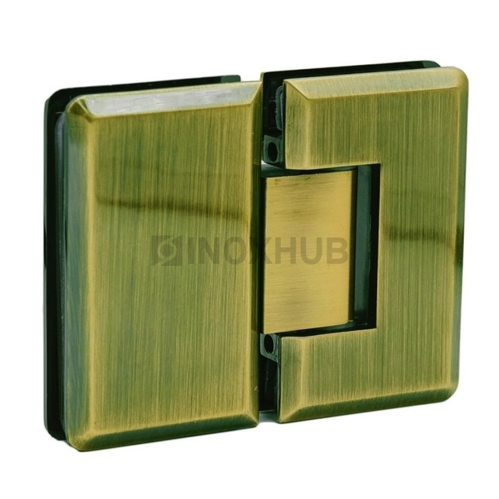 Петля (303 Bronze) стекло-стекло 180°  под Бронзу