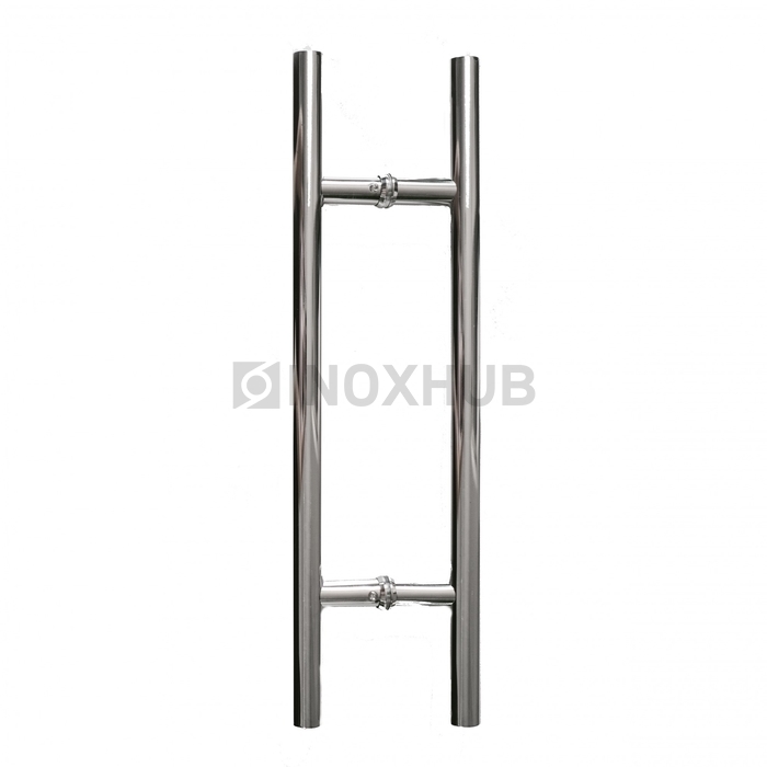 Ручка (633-450 PSS) 25×275×450 мм  стекло 8-12 мм нерж. сталь полированная