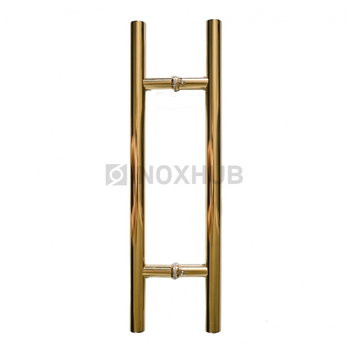 Ручка (633-450 Gold) 25×275×450 мм  стекло 8-12 мм под Золото
