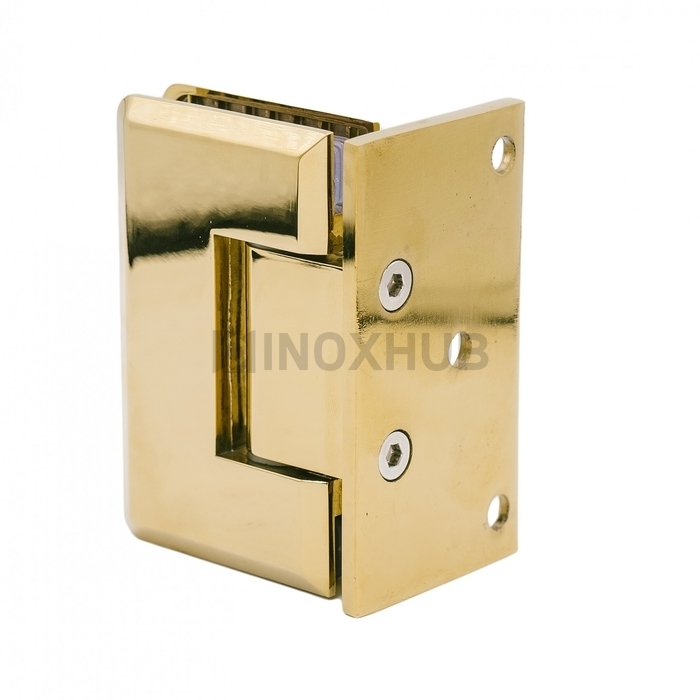 Петля (305 Gold) стена-стекло одностороннее крепление  под Золото