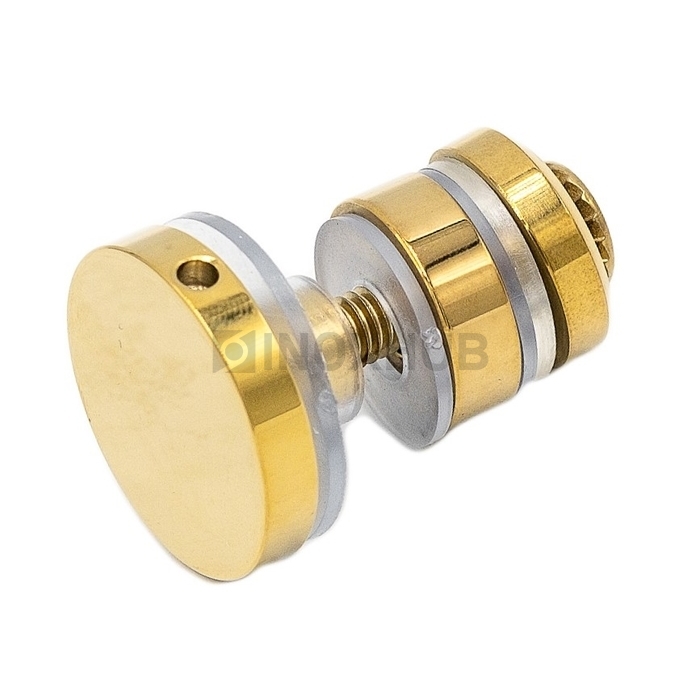 Крепление (449 Gold) трека 30×10 к стеклу  под Золото