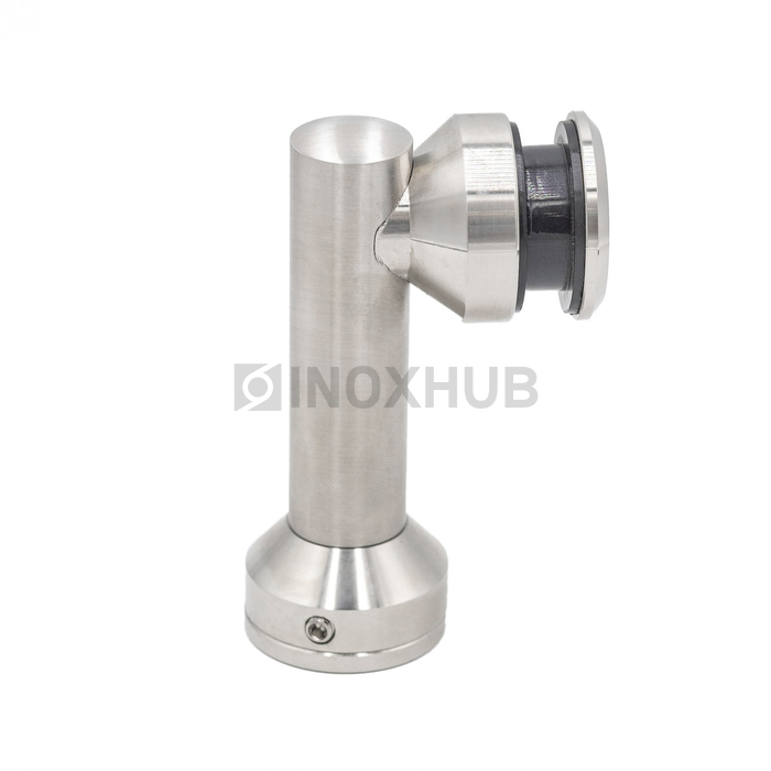 Крепление стекло-стена (205-75а SSS) без зенковки  AISI 304 нерж. сталь матовая