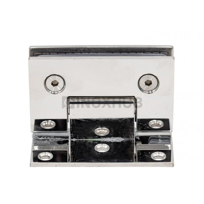 Петля (305 PSS) стена-стекло (без фаски) одностороннее крепление  нерж. сталь полированная