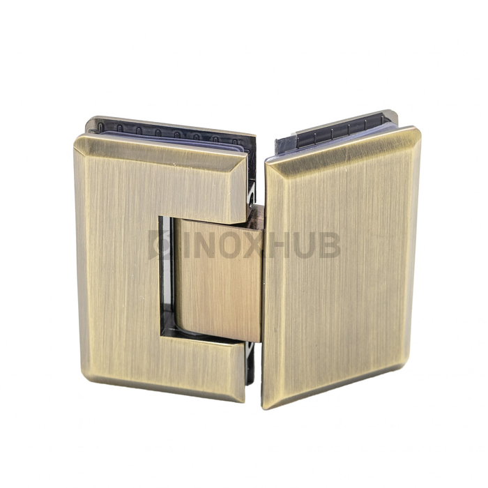 Петля (302 Bronze) стекло-стекло 135°  под Бронзу