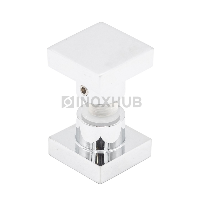 Кноб квадратный (684 PC)  стекло 6.0-12.0 мм полированный