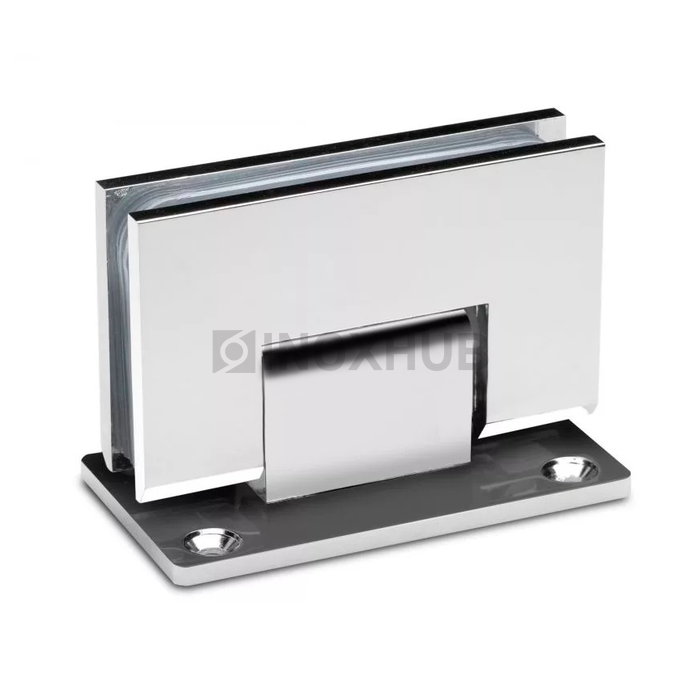 Петля (301 PSS) стена-стекло (без фаски) двустороннее крепление  нерж. сталь полированная